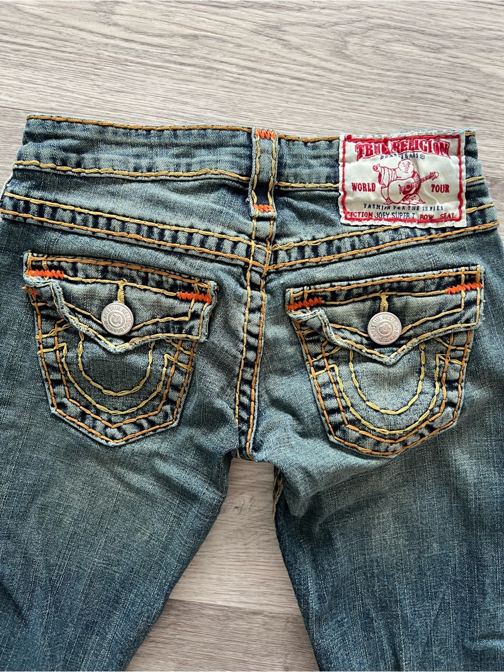 True Religion Joey Super T Flap Pocket Jeans | Size 24